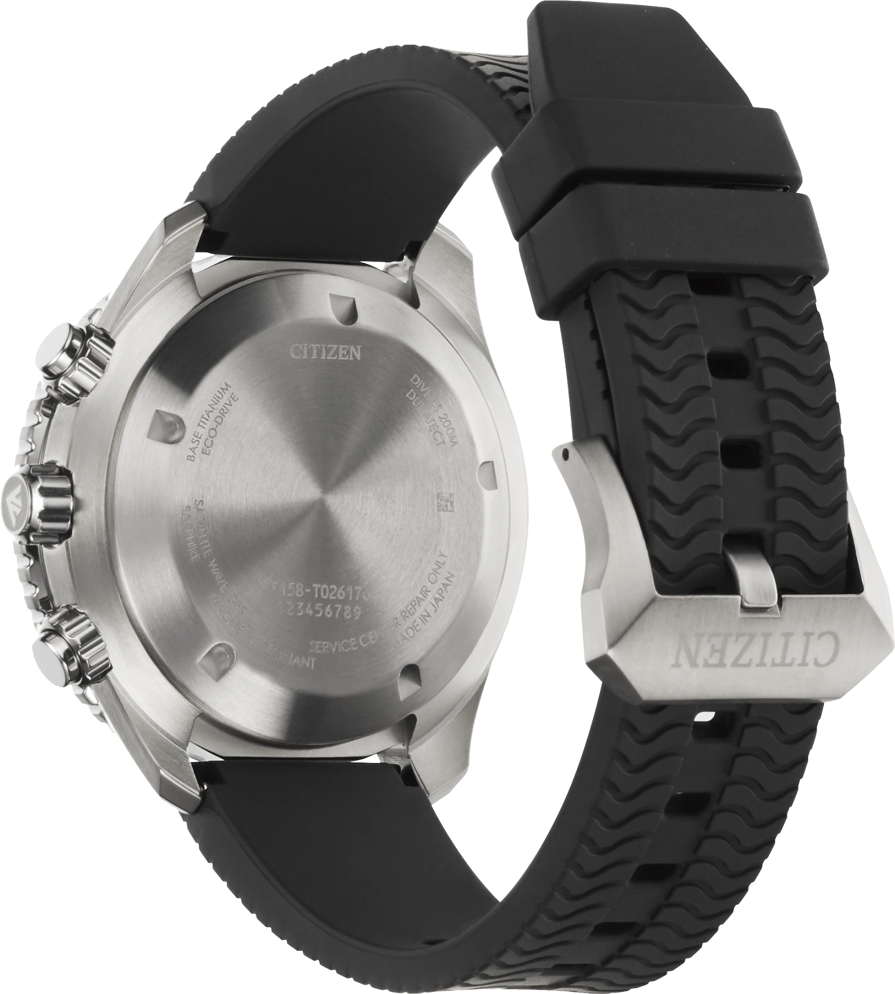 Satellite Wave GPS Diver 200M Green Dial Polyurethane Strap CC5001